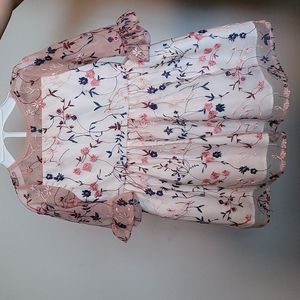 Pippa & Julie Dress, Blush Floral, 18mo
